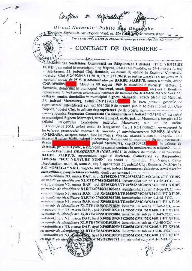 Ovidiu Nemeș & Co. anchetați penal de către DNA pentru spălare de bani în Dosarul TIR-urile